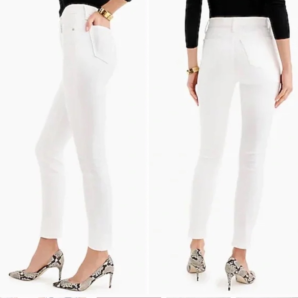 J.Crew 9" High Rise Toothpick
Jeans in White Women's